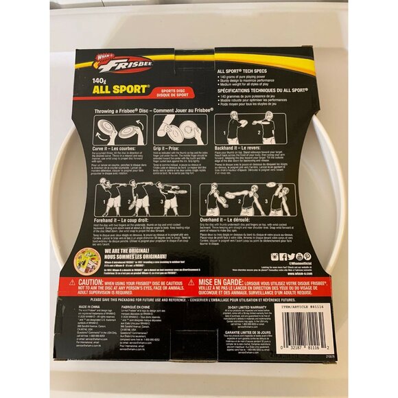 New Wham-o Frisbee‎ All Sport 140 Grams - Picture 4 of 4